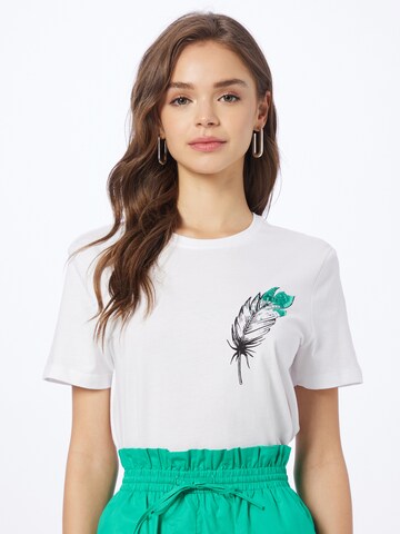 ONLY - Camiseta 'Kita' en blanco: frente