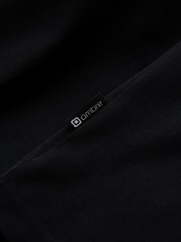 Ombre Shirt in Zwart