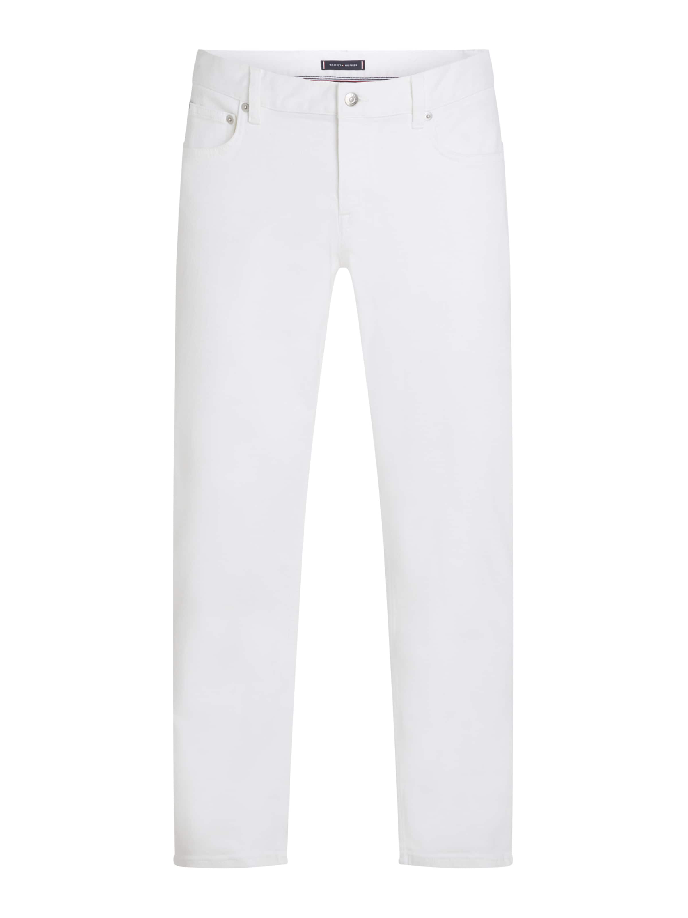 TOMMY HILFIGER Regular Jeans 'DENTON' in White: front