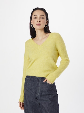 MSCH COPENHAGEN Sweater 'Lisa' in Yellow: front