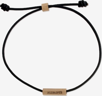 Bracelet 'Friendship' AllSaints en noir : devant