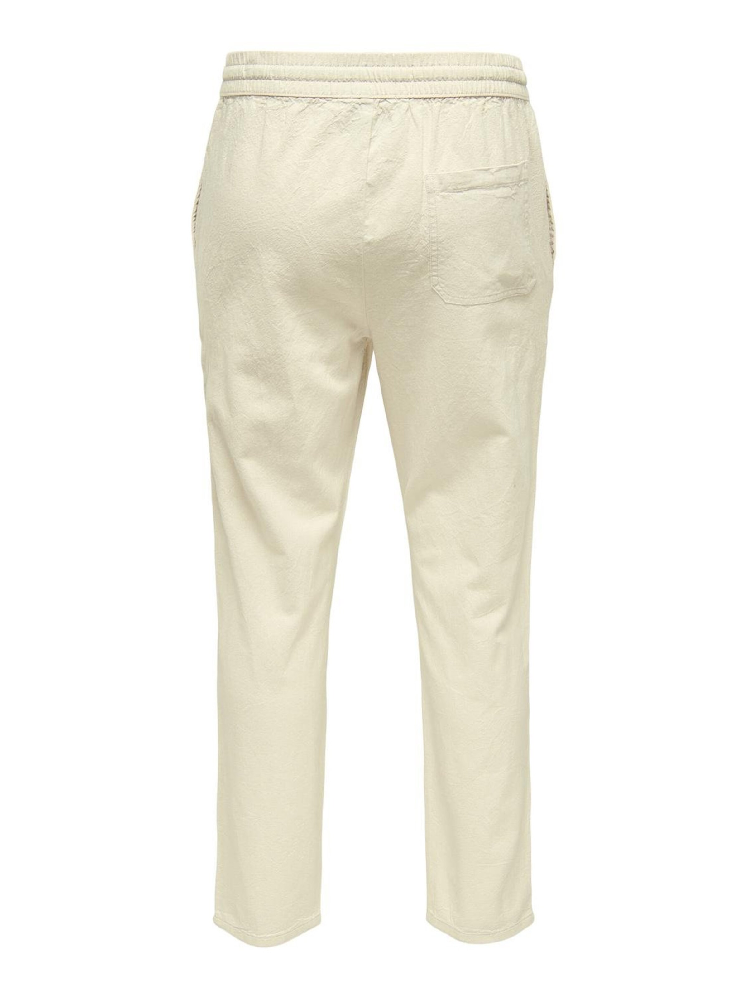 Only & Sons Tapered Bukser 'Live' i beige