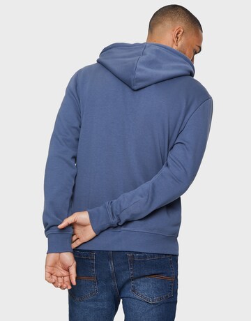 Threadbare Zip-Up Hoodie 'Tangerine' in Blue