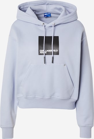 KARL LAGERFELD JEANS Свитшот в Синий: спереди