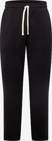 NORSE PROJECTS - regular Pantalón 'Falun' en negro: frente