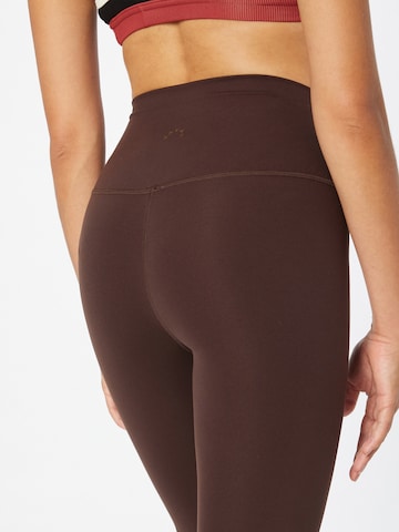 Varley Skinny Workout Pants 'Always' in Brown
