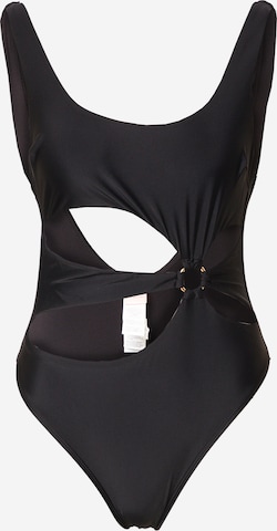 Hunkemöller Bustier Badeanzug 'Sicily' in Schwarz: predná strana