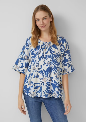 s.Oliver Blouse in Beige: voorkant