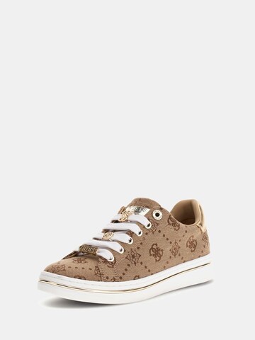 GUESS Sneakers 'Stasey 4G' in Brown