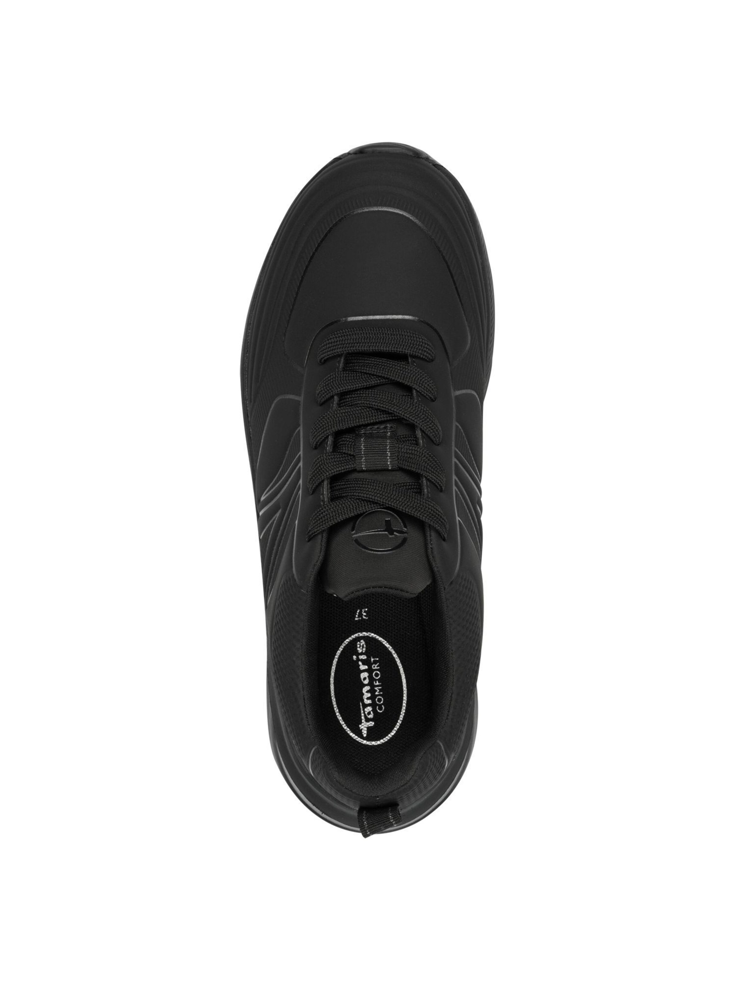 Baskets basses Tamaris en noir