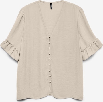 Vero Moda Curve Blouse in Beige: front