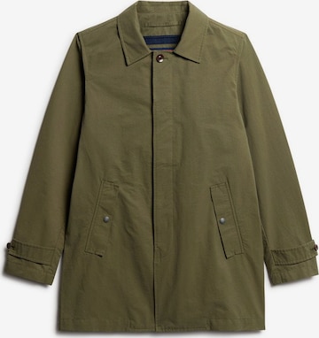 Manteau mi-saison 'Merchant' Superdry en vert : devant