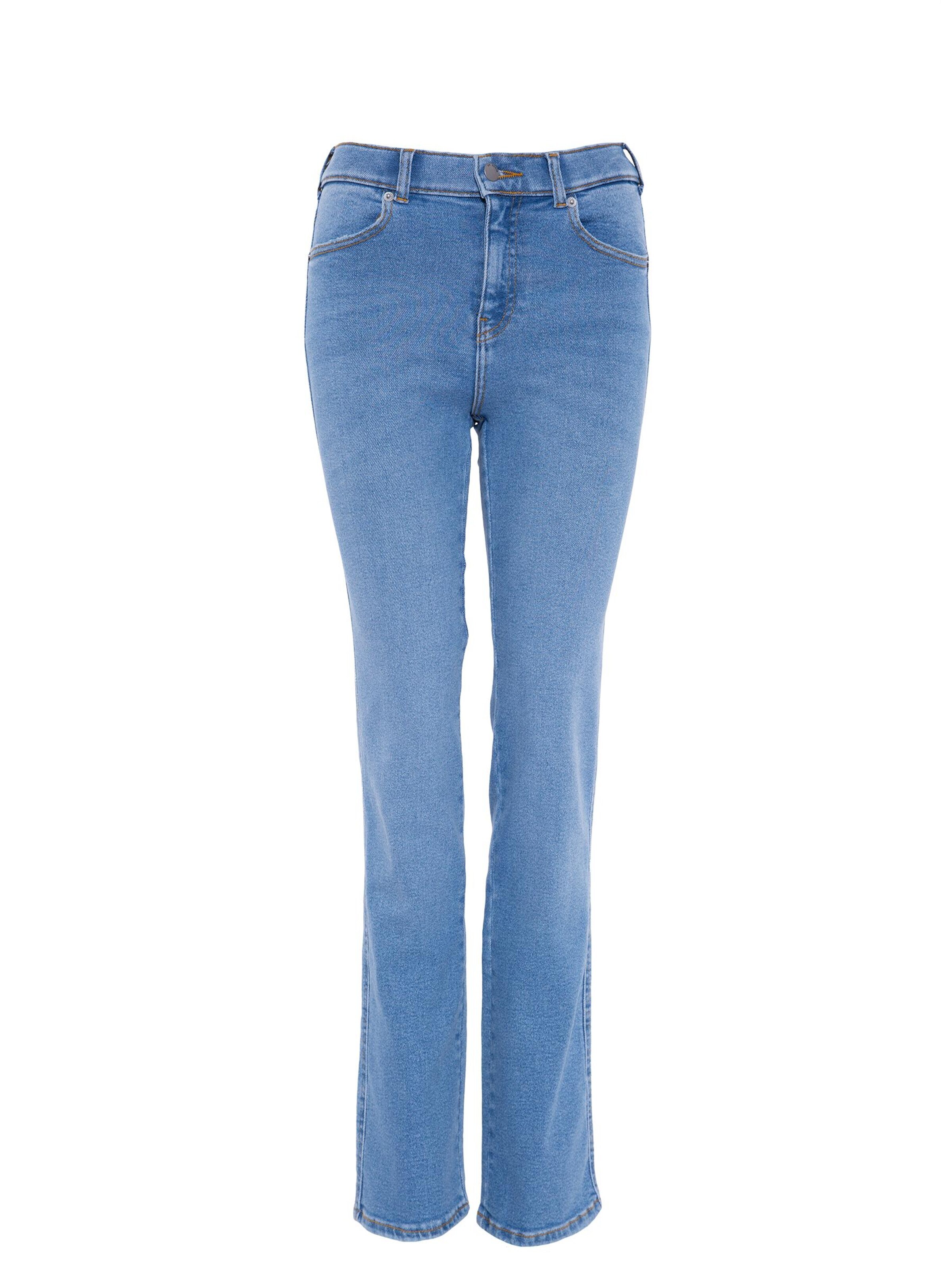 Dr. Denim Jeans 'Lexy Straight' in Blue: front