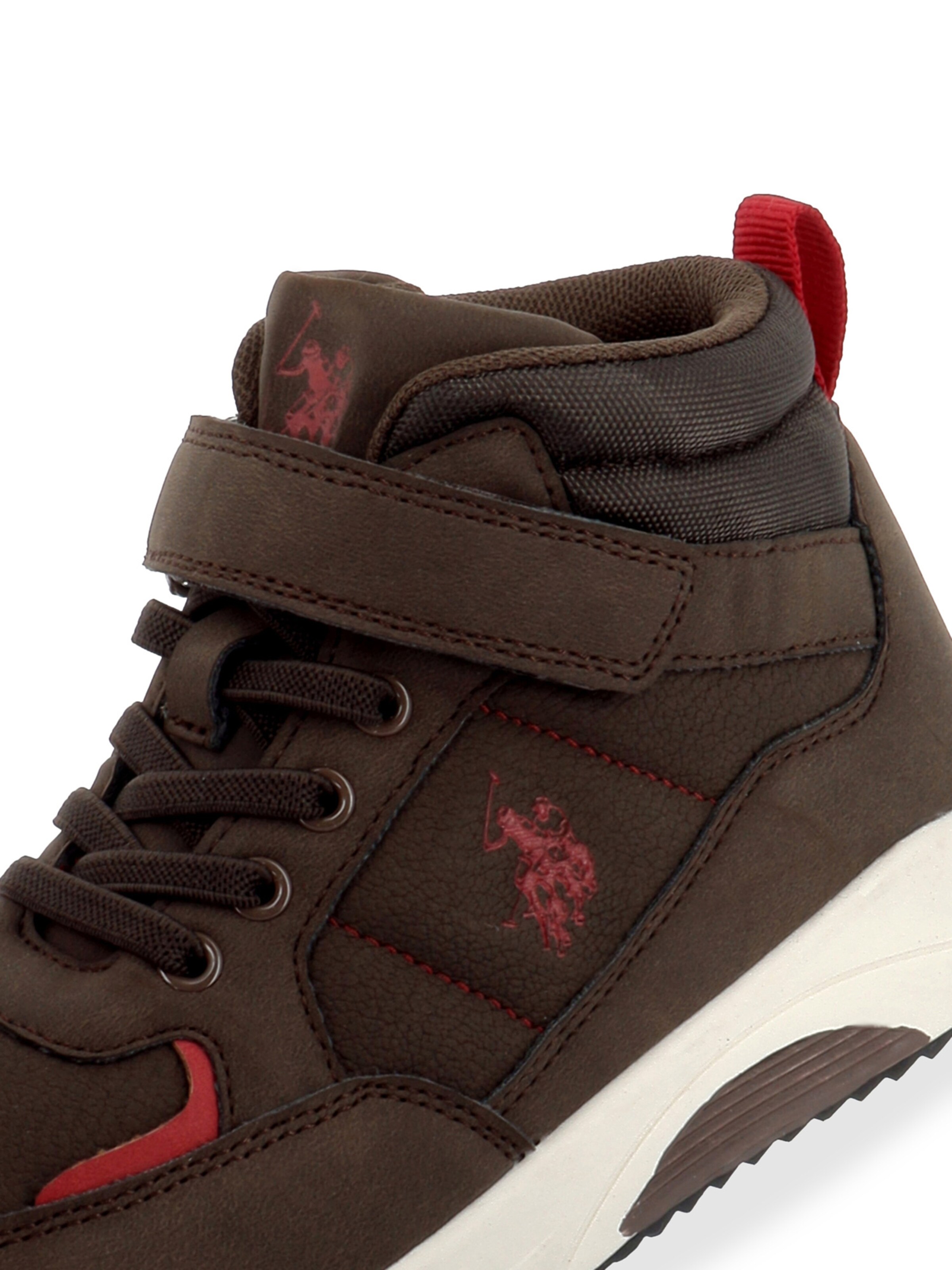 Baskets 'Jordy' US POLO ASSN. en marron