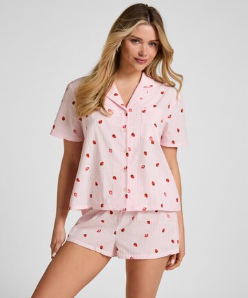 Chemise de nuit Hunkemöller en rose : devant