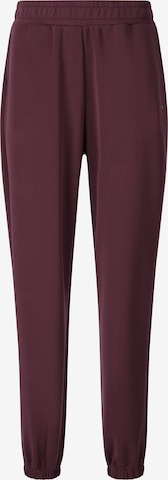 Athlecia Regular Sweathose 'Jillnana V2' in Rot: Vorderseite