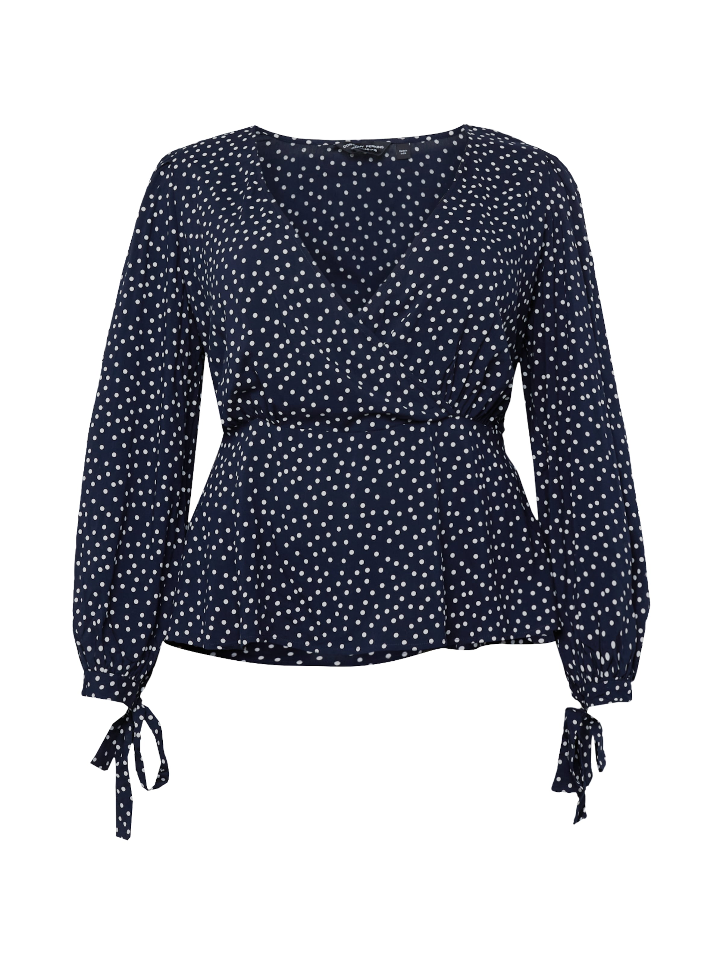 Dorothy Perkins Curve Bluse in Blau: Vorderseite