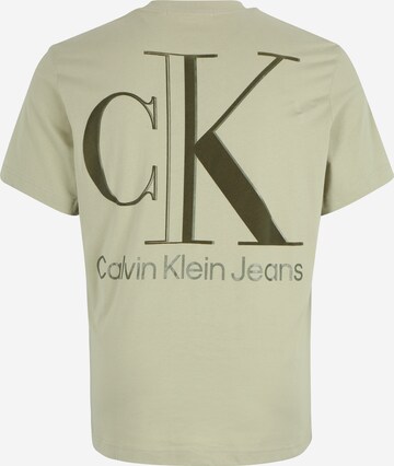 Maglietta di Calvin Klein Jeans Plus in verde
