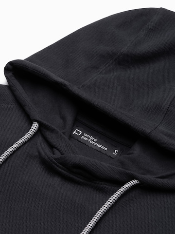 Sweat-shirt Ombre en noir