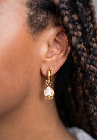 Boucles d'oreilles My Jewellery en or : devant