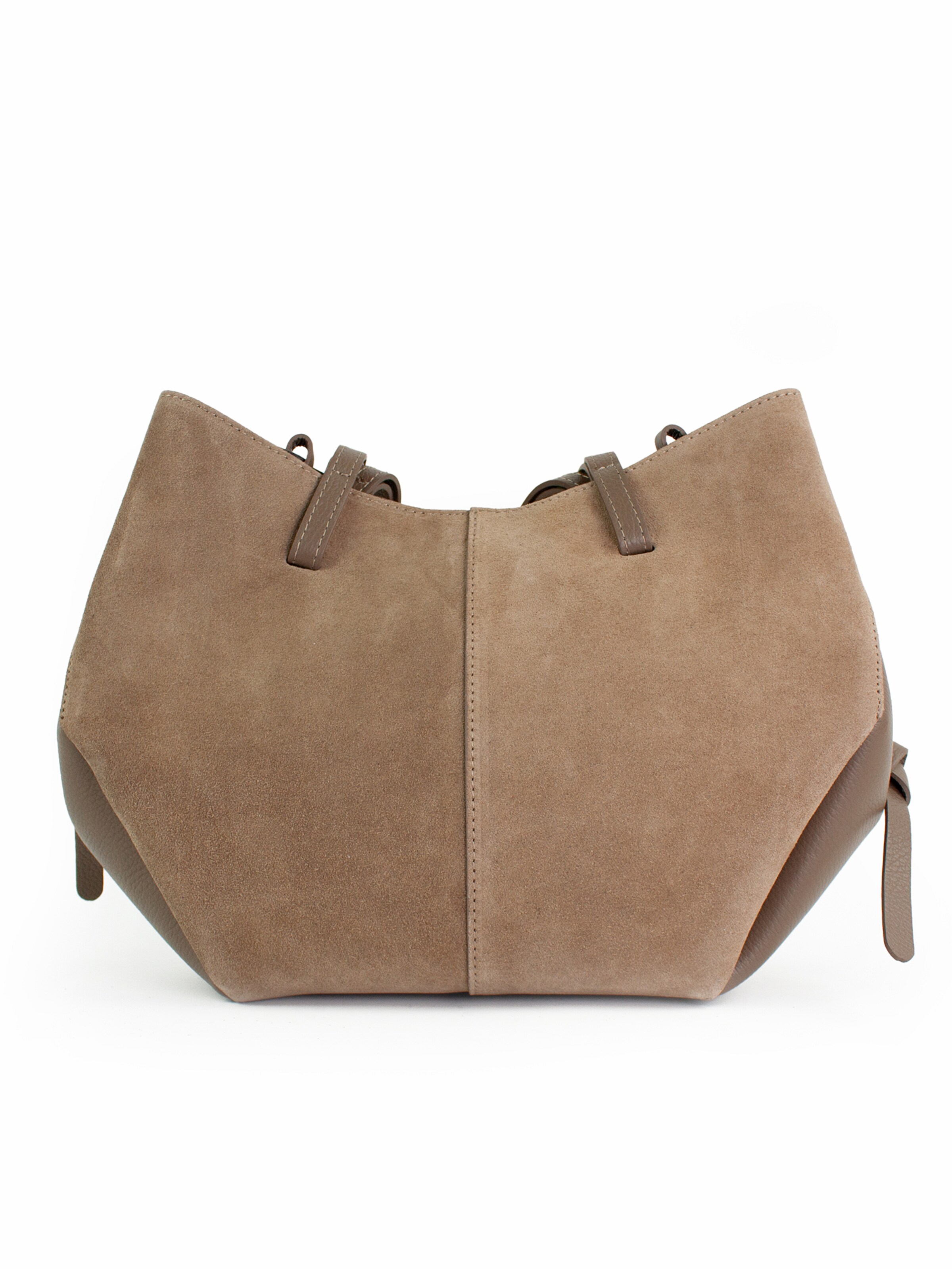 lePelou Shoulder Bag 'TARA' in Grey