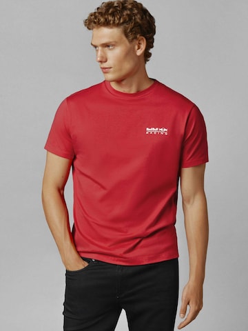 T-Shirt 'STOP' Pepe Jeans en rouge