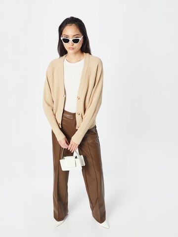 minimum Strickjacke in Beige