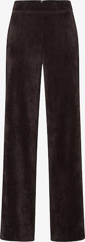 Ana Alcazar Regular Hose 'Enliria' in Braun: Vorderseite