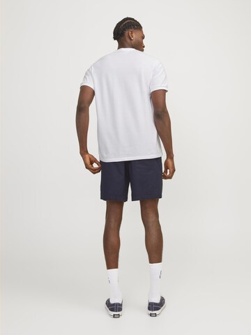 JACK & JONES Särk 'BLASAINZ MAO', värv valge