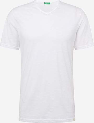 T-Shirt UNITED COLORS OF BENETTON en blanc : devant