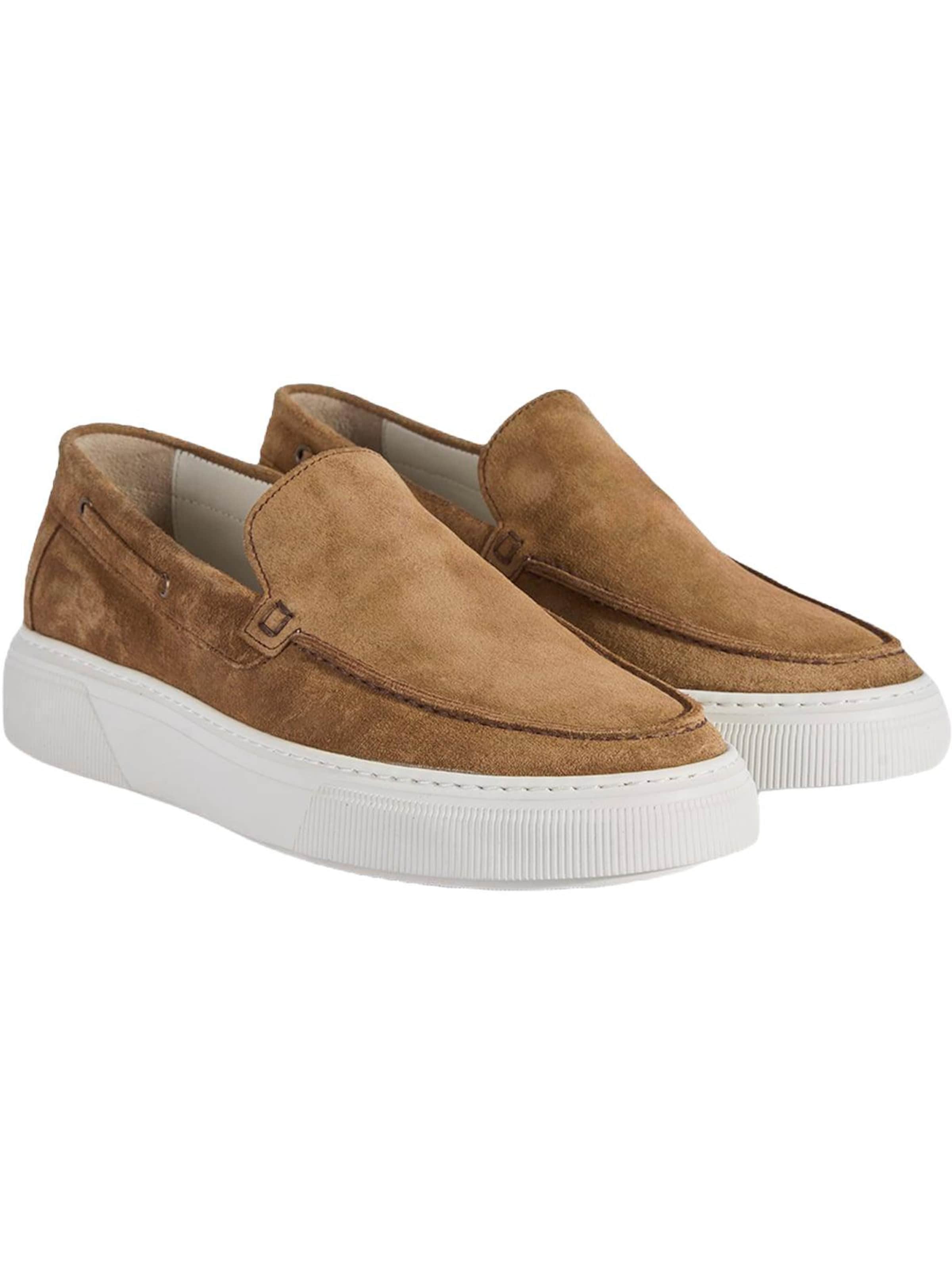 Desa Classic Flats 'Slipper' in Brown