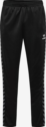 Hummel Workout Pants in Grey / Black / White, Item view