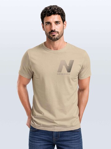 Neverless Shirt 'Halftone'‌‌‌‌‌‌ in Beige
