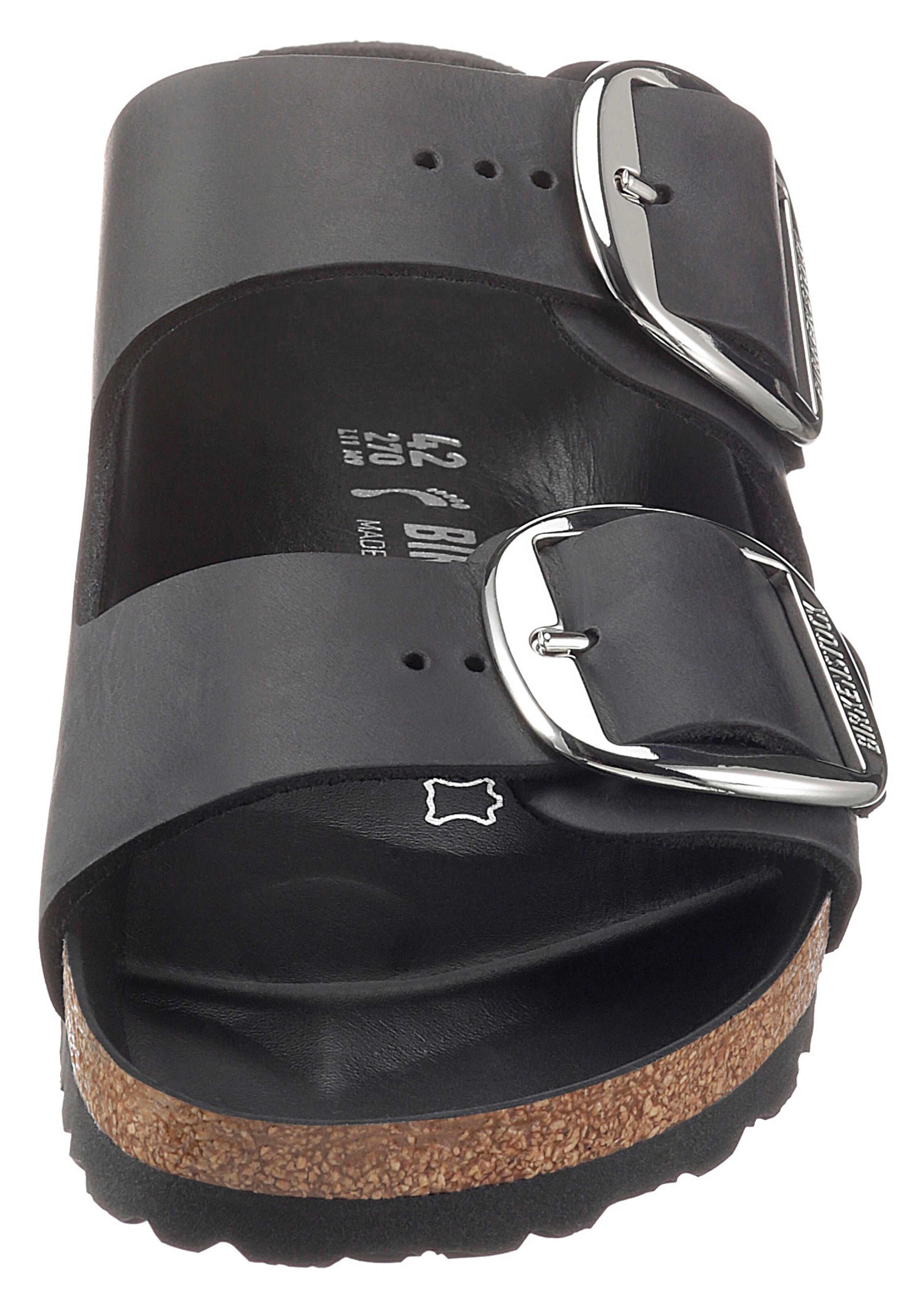 BIRKENSTOCK - Sapato aberto 'Arizona Big Buckle' em preto