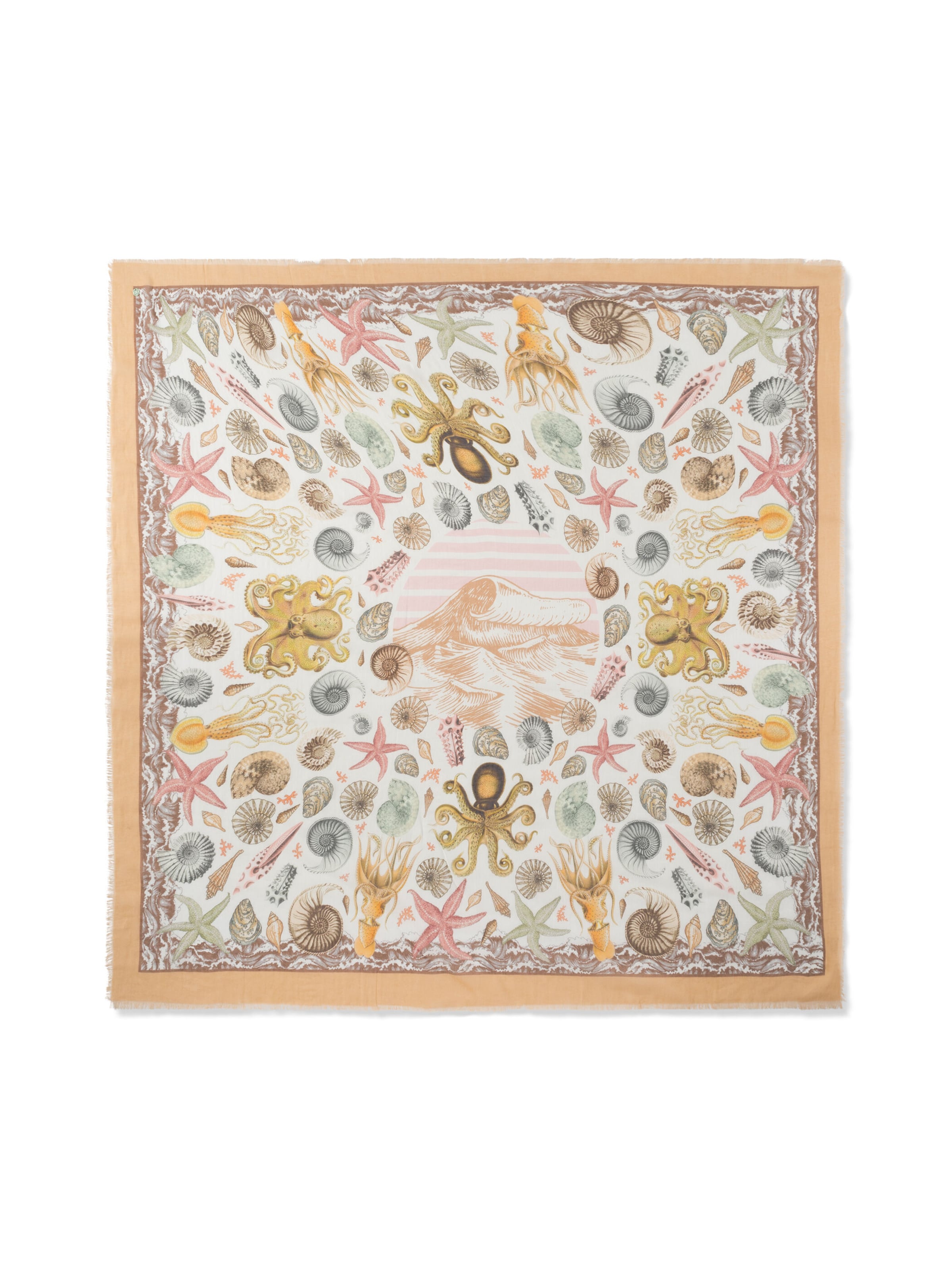 CODELLO Shawl in Beige