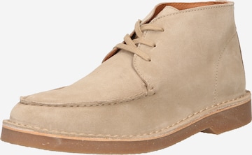 Chukka Boots 'RIGA' SELECTED HOMME en beige : devant