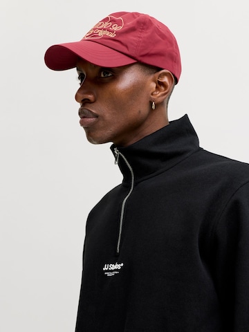 juoda JACK & JONES Megztinis be užsegimo 'JJESoho'