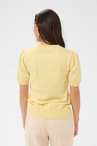 SAINT TROPEZ Sweter 'SZMila' w kolorze żółty