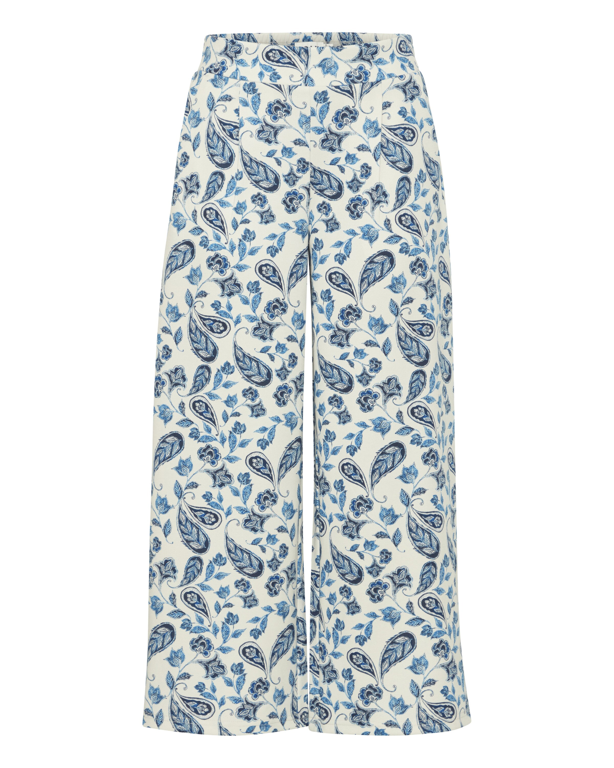 Wide Leg Pantalon à pince 'IHKate' ICHI en bleu : devant