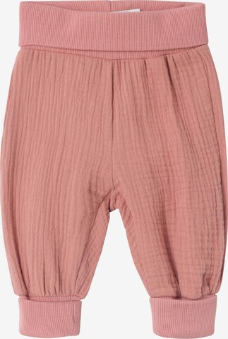 Pantalon 'Basally' NAME IT en rose : devant