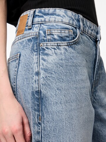 PIECES Wide Leg Jeans 'SELMA' i blå