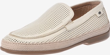 BALDININI Mocassins in Wit: voorkant