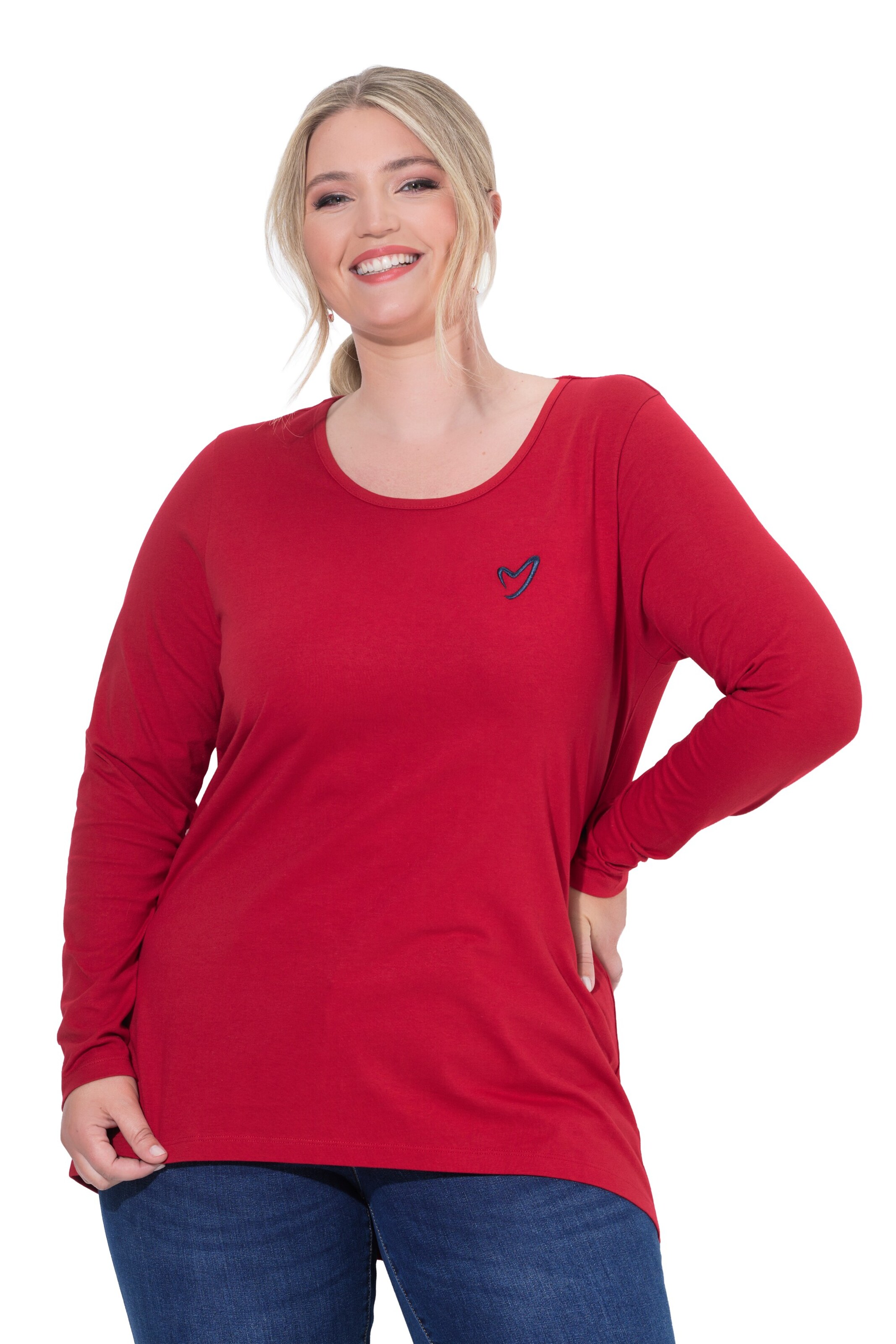MIAMODA Shirt in Red: front