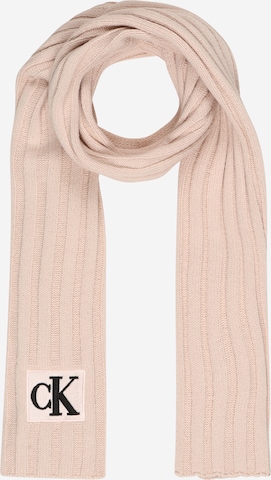 Calvin Klein Jeans Scarf in Pink: front