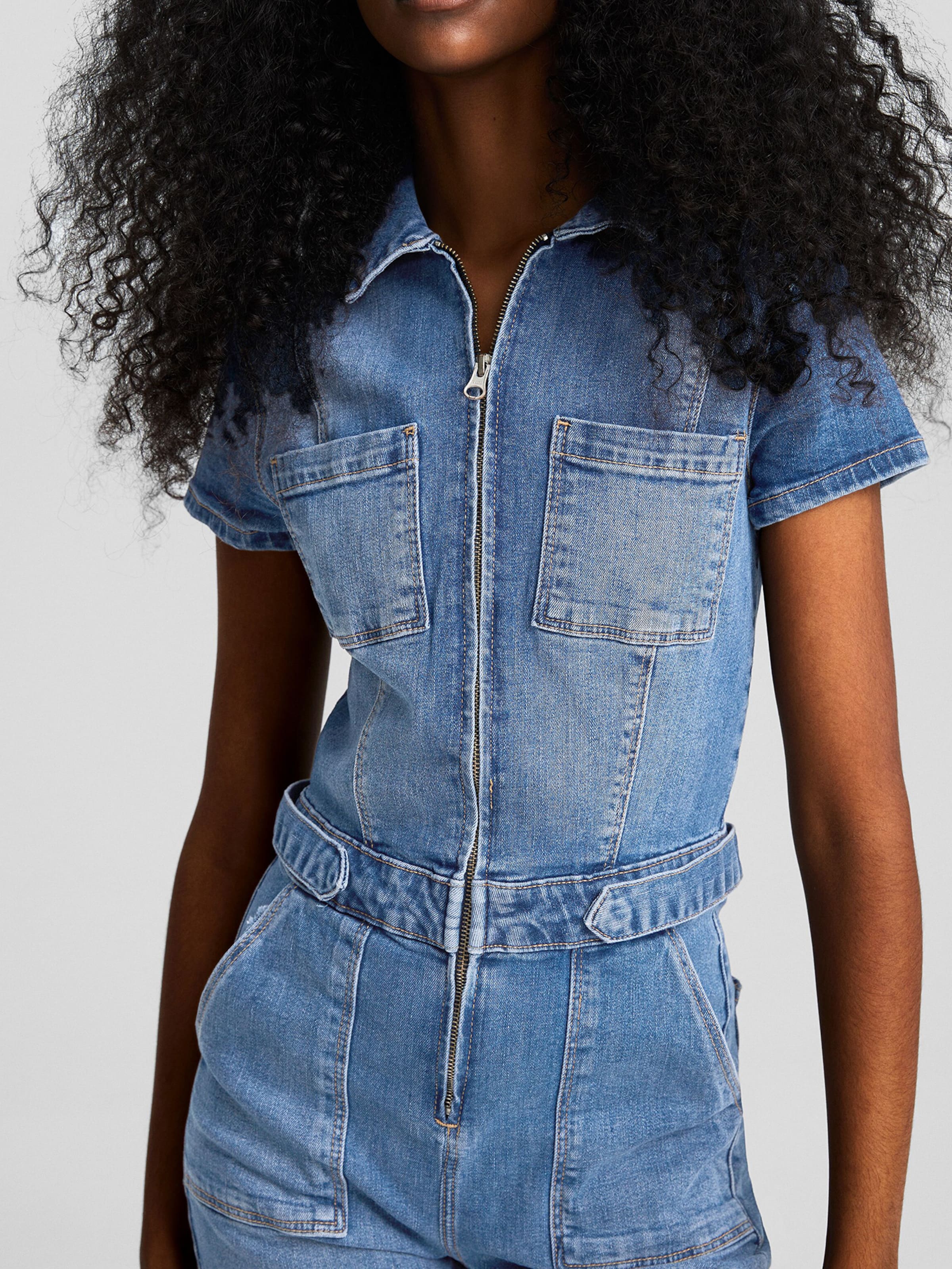 Bershka green jumpsuit new arrivals