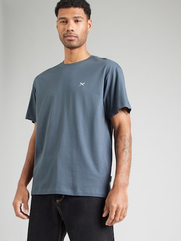 T-Shirt Iriedaily en gris : devant