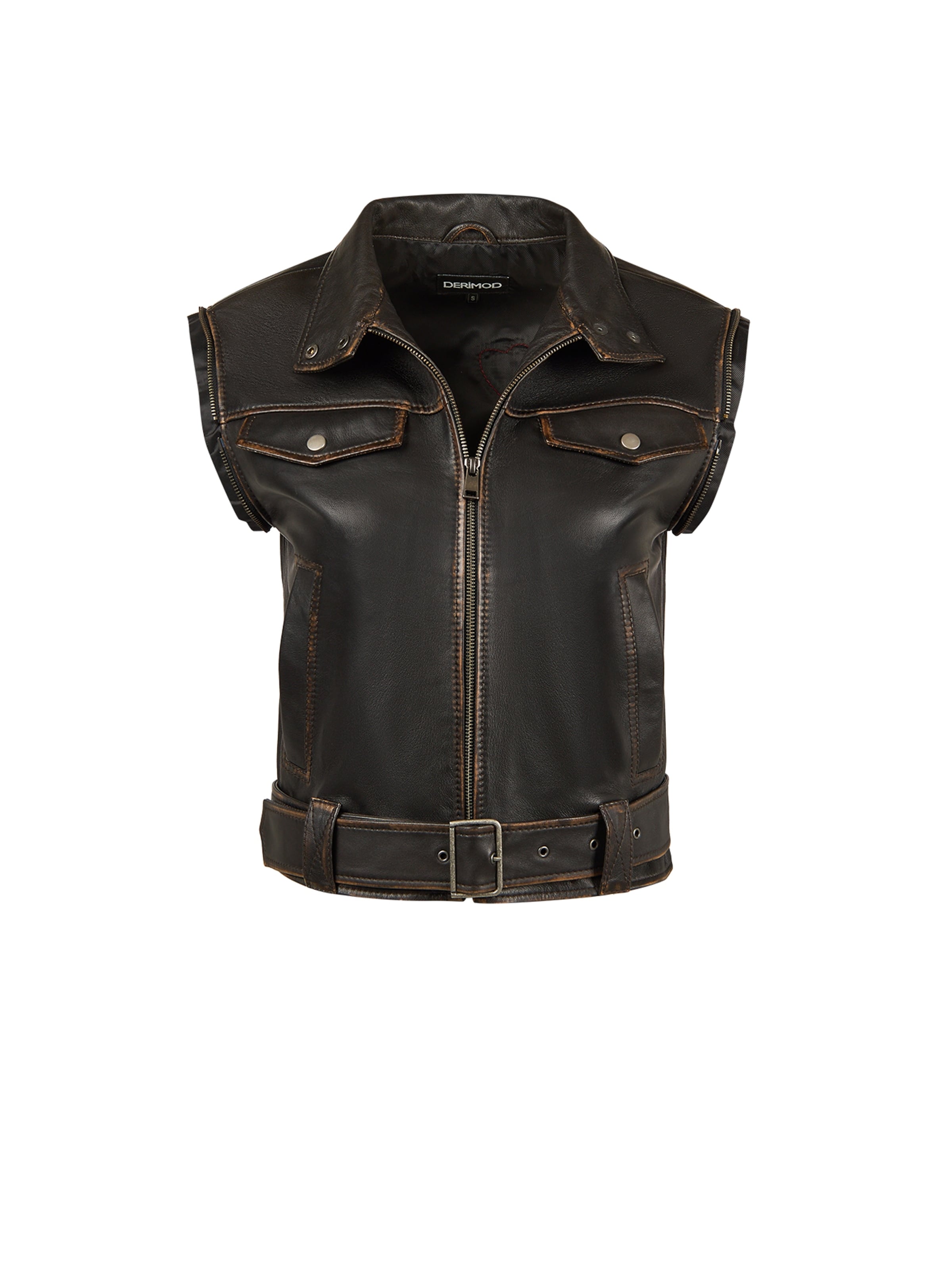 Veste mi-saison 'Nina' Derimod en noir