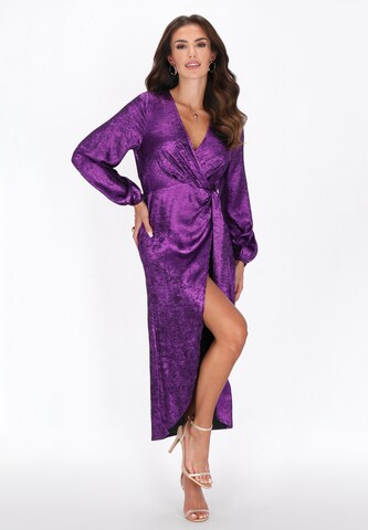 faina Avondjurk in Lila