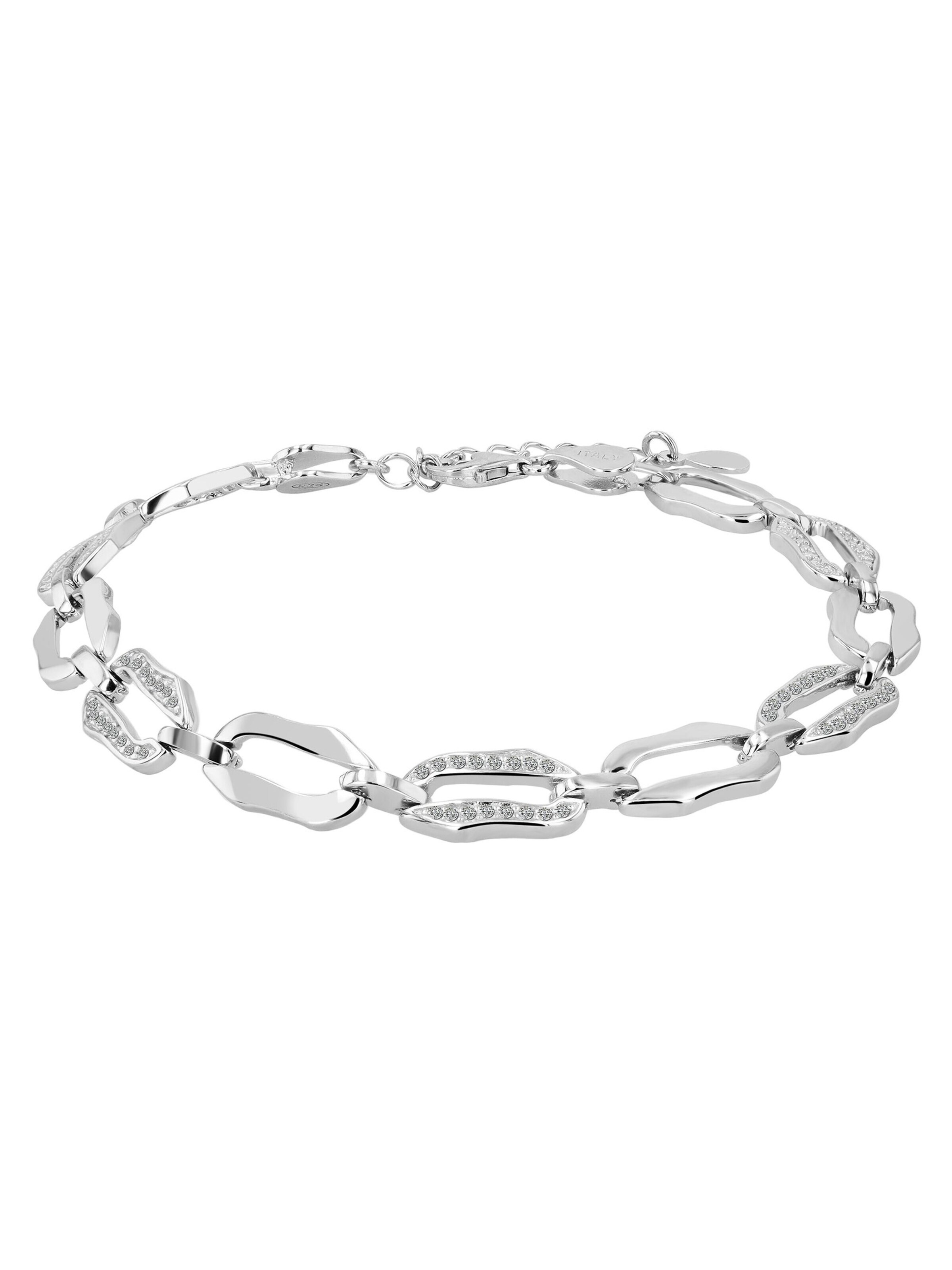 Akzent Bracelet 'Benilde' in Silver