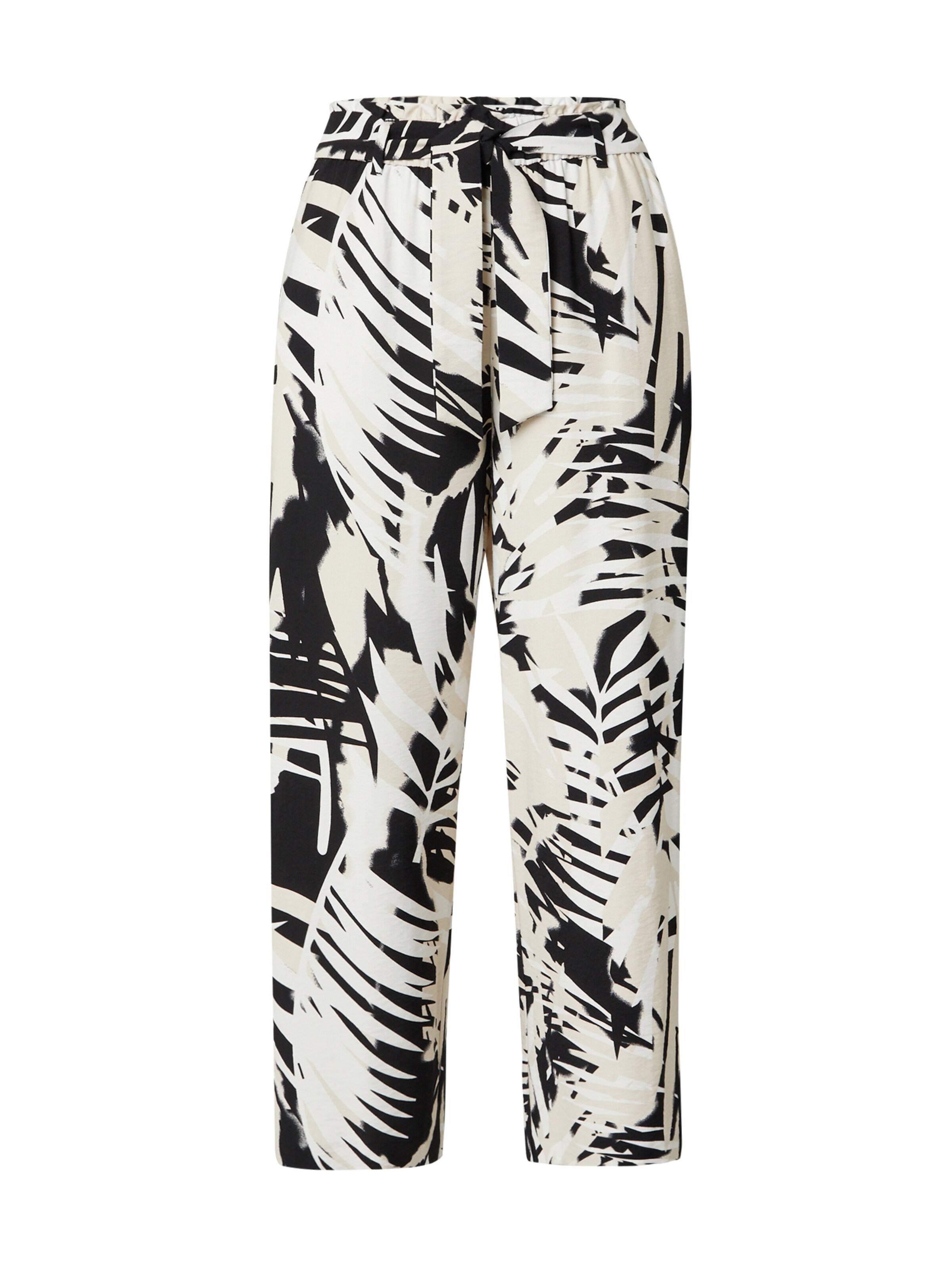 Regular Pantalon COMMA en noir : devant